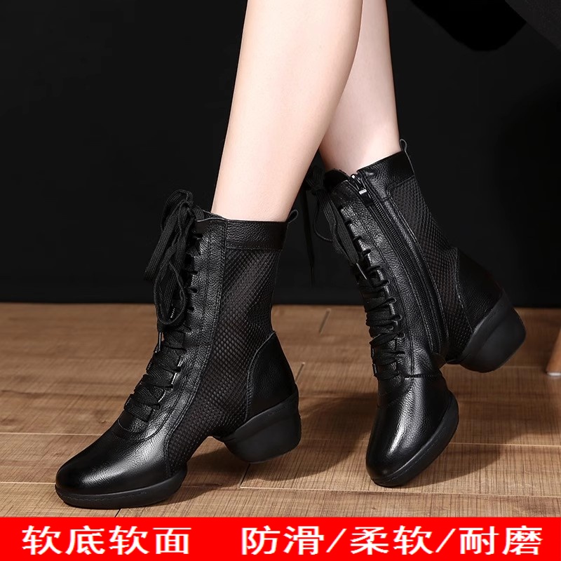 夏季新款水兵舞鞋耐磨软底舞蹈靴