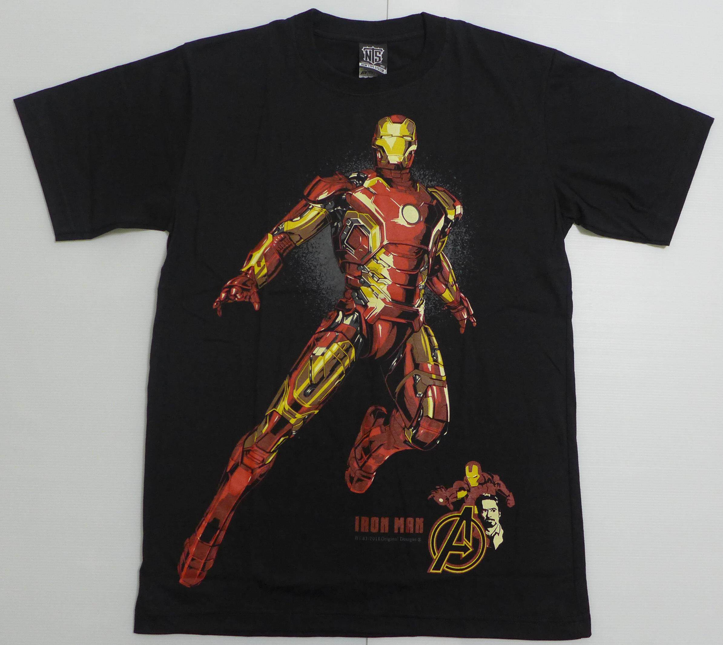 超级英雄 钢铁侠 Iron Man 复仇者美式漫画风进口短袖T恤 T-SHIRT在类目 男装, T恤中 - 来自Buy2taobao.com提供专业的淘宝代购服务