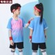 品牌乔舟儿童足球服套装 男童印制足球运动球衣小学生比赛训练队服