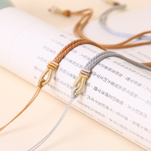 金泉结手工编织玉佩吊坠挂绳