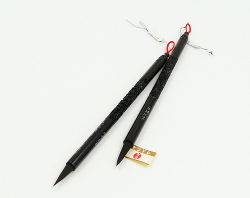 胎毛笔定制/宝宝纪念品 驼骨/黑牛角笔杆胎毛笔定制