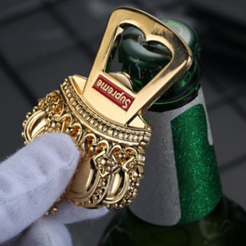 supreme 13FW crown opener 皇冠开瓶器潮牌金属手动啤酒起瓶器在类目 餐饮具, 酒壶/酒杯/酒具, 开瓶器中 - 来自Buy2taobao.com提供专业的淘宝代购服务