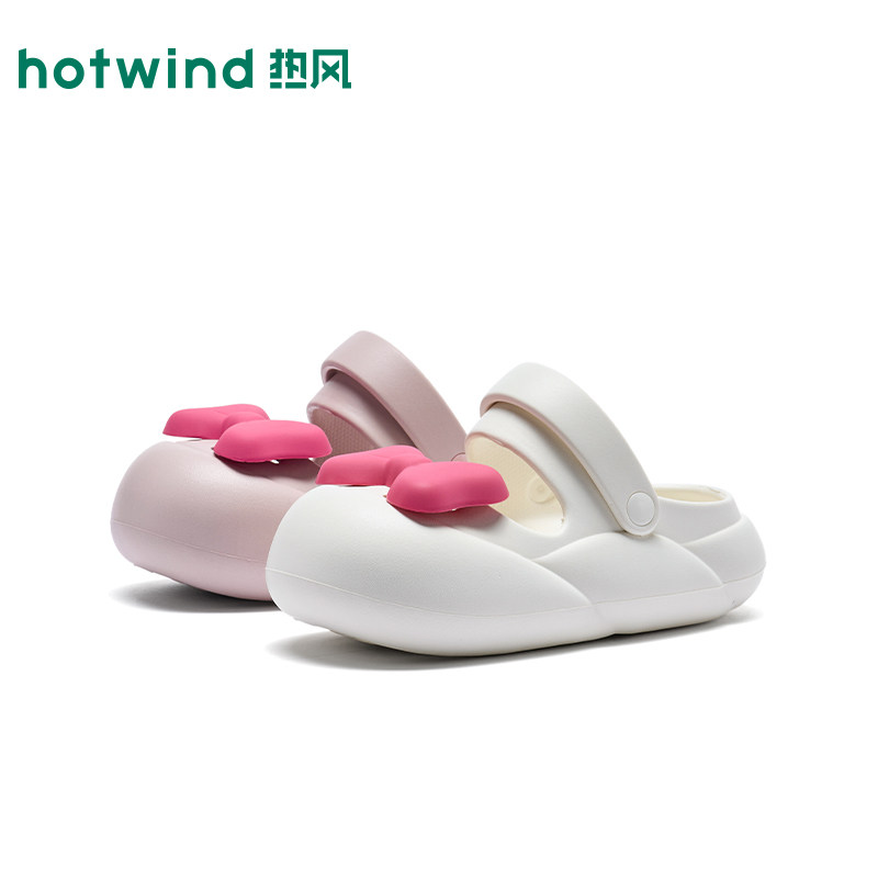 热风厚底洞洞鞋2026年夏季新款包头拖鞋两穿凉鞋外穿拖鞋百搭女鞋