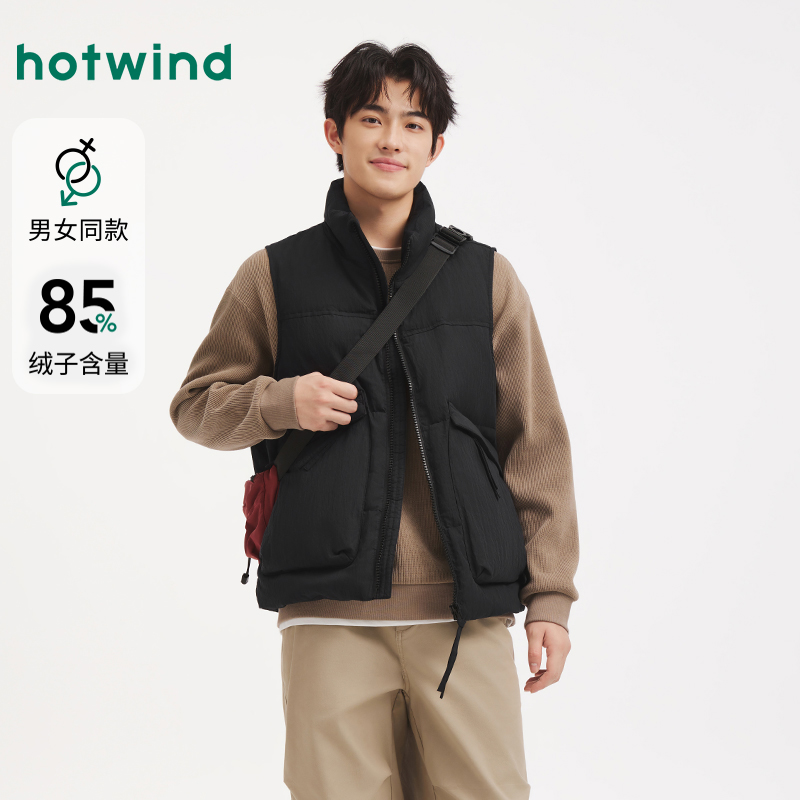 25年冬季新款男士口袋羽绒马甲