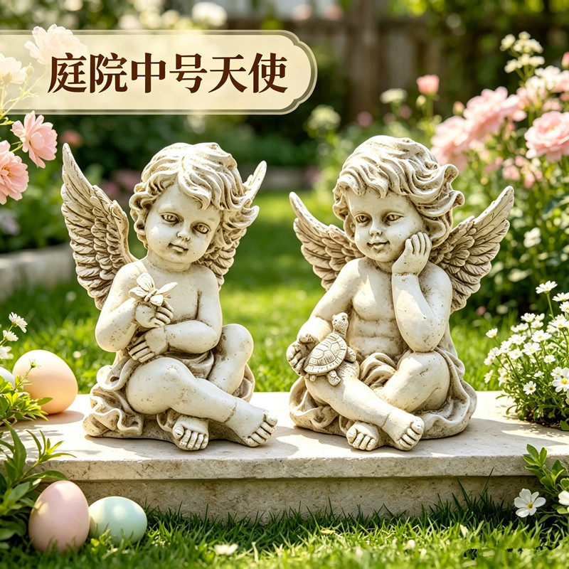 佳恩树脂复古雕像欧式花园工艺品