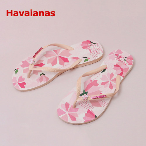Havaianas樱花海边人字拖
