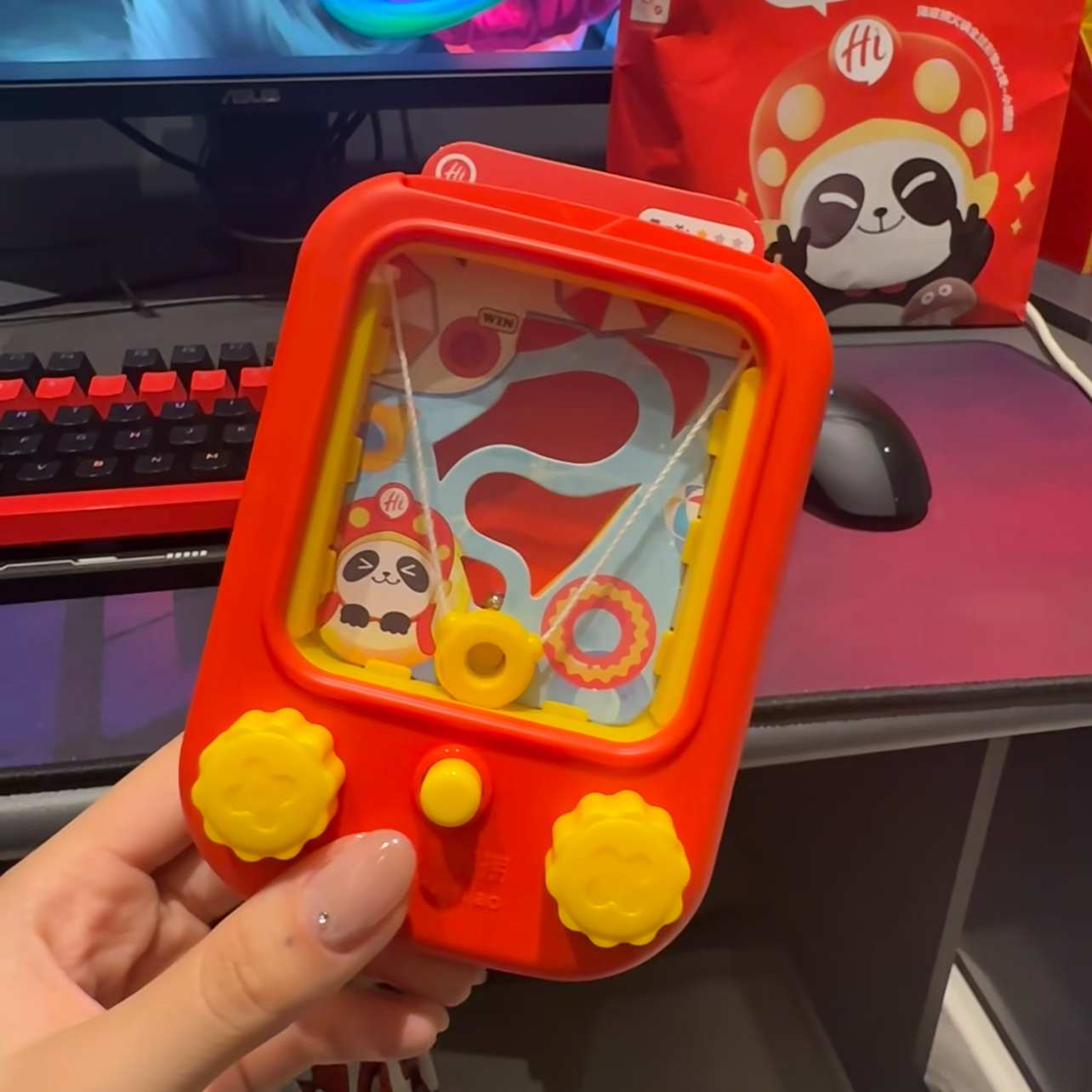 新款海底捞小捞捞滚珠奇遇记滚珠闯关桌游训练益智儿童玩具