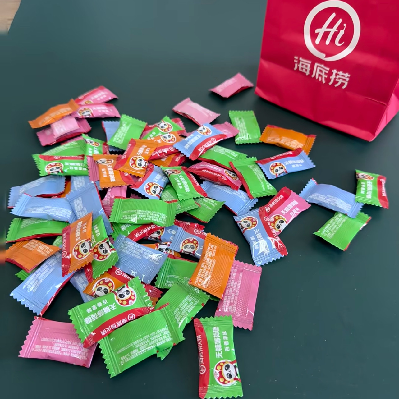 海底捞同款薄荷糖火锅同款小糖果招待糖果无糖糖果清新口味代购