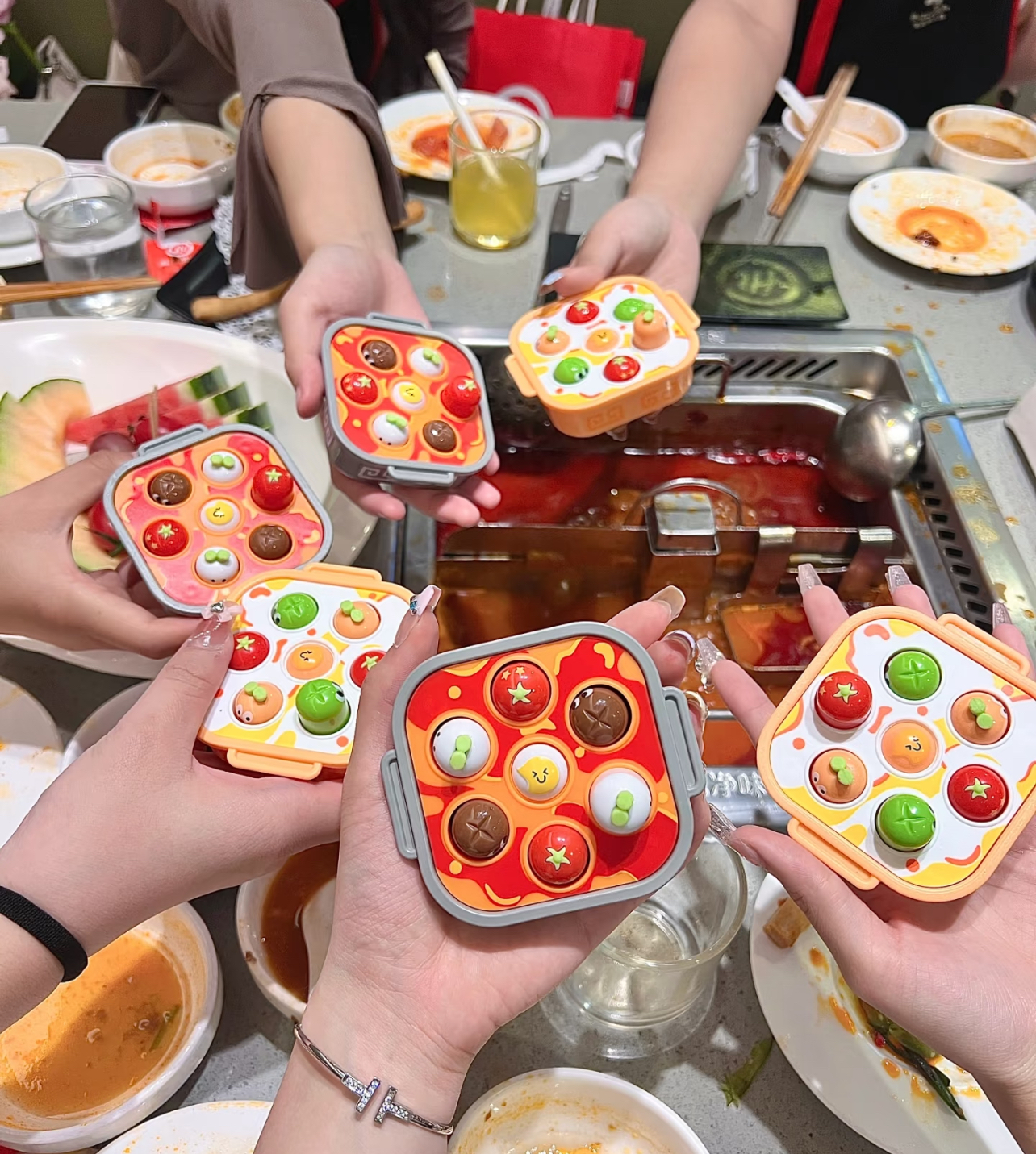 海底捞玩具掌上打地鼠解压按压玩具益智mini儿童玩具全新正品