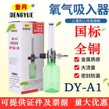 登月医用墙式氧气吸入器医院中心供氧管道国标德标式流量表湿化瓶
