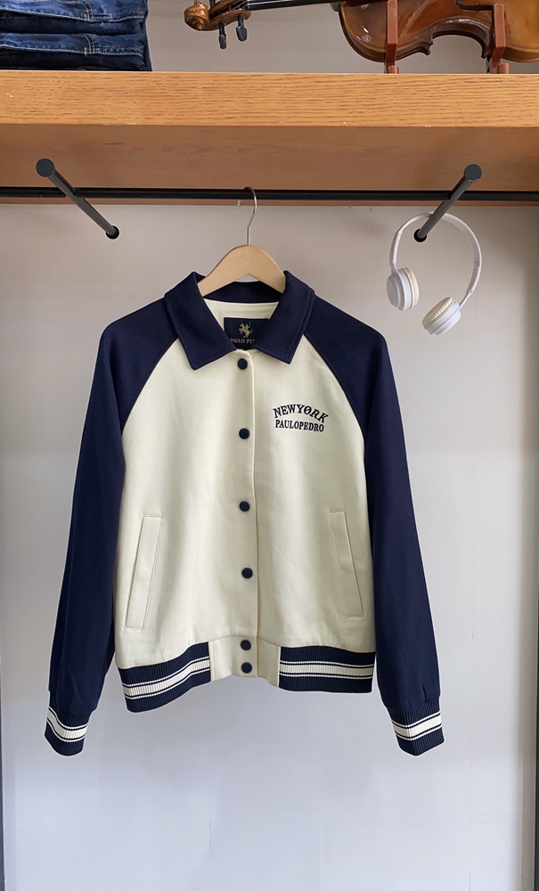 保罗彼得女式翻领外套学院风