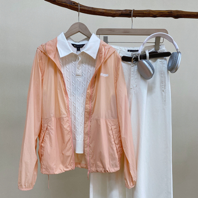 女式连帽防晒服防水轻薄透气