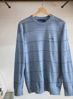 保罗彼得 2024专柜正品 秋季新款男士 圆领长袖针织衫  MLCC39512