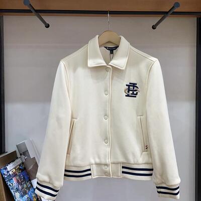 保罗彼得女式秋季翻领外套学院风