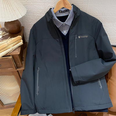 保罗彼得男士新款夹克羽绒服