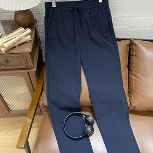轻薄速干裤 男式 春新款 保罗彼得商场同款 KPFBK01022 松紧腰休闲裤