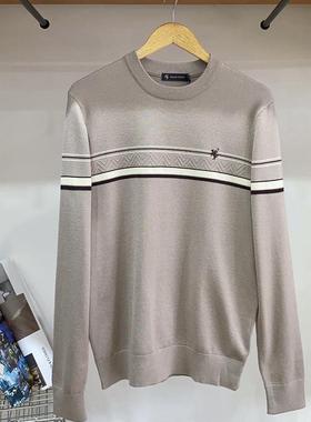 保罗彼得 男士圆领长袖针织衫 专柜正品 休闲舒适 亲肤 MMDC48790