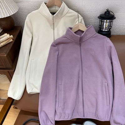 保罗彼得 专柜正品女装休闲外套立领摇粒绒轻盈保暖DTECU00341/42