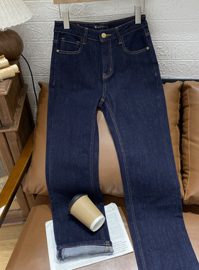 保罗彼得 专柜正品女式牛仔裤 微弹面料 舒适时尚 百搭LKDC19950