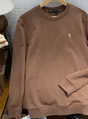 保罗彼得 专柜正品男士卫衣秋新款圆领舒适百搭休闲宽松TBDC49262