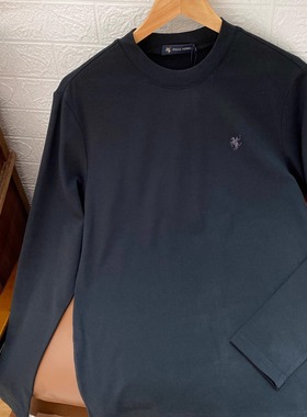 保罗彼得专柜正品圆领长袖T恤男士蓄热升温抗菌抑菌TCECT00093