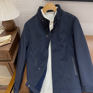 保罗彼得专柜正品男士连帽可拆卸夹克外套加绒时尚YCDC75942