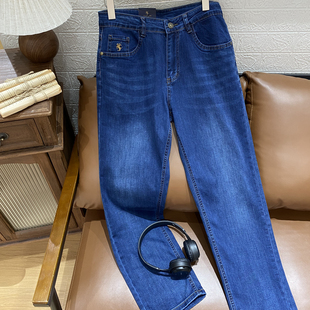 男式 通勤百搭 牛仔裤 高弹舒适 KZFAN00800 保罗彼得春款 商场同款