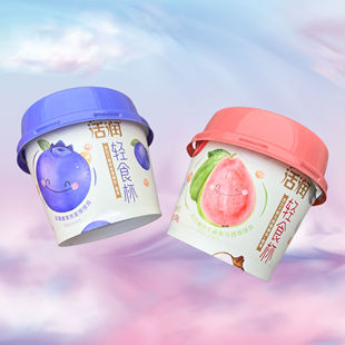 新希望活润轻食杯风味发酵乳红石榴蓝莓爆爆珠酸奶150克