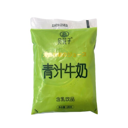 贝花子青汁牛奶饮品12袋