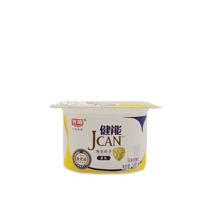 光明酸奶健能JCAN淘金高手原味风味发酵乳100g*12杯配餐杯装酸奶