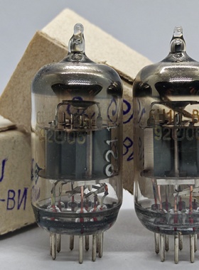 苏联烫金字单盒装6H1n-BN升级6N1/ECC85/6AQ8 长寿命电子管