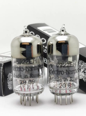 全新俄罗斯EH 6922直代E88CC/6DJ8/6N11/ECC88精密配对电子管