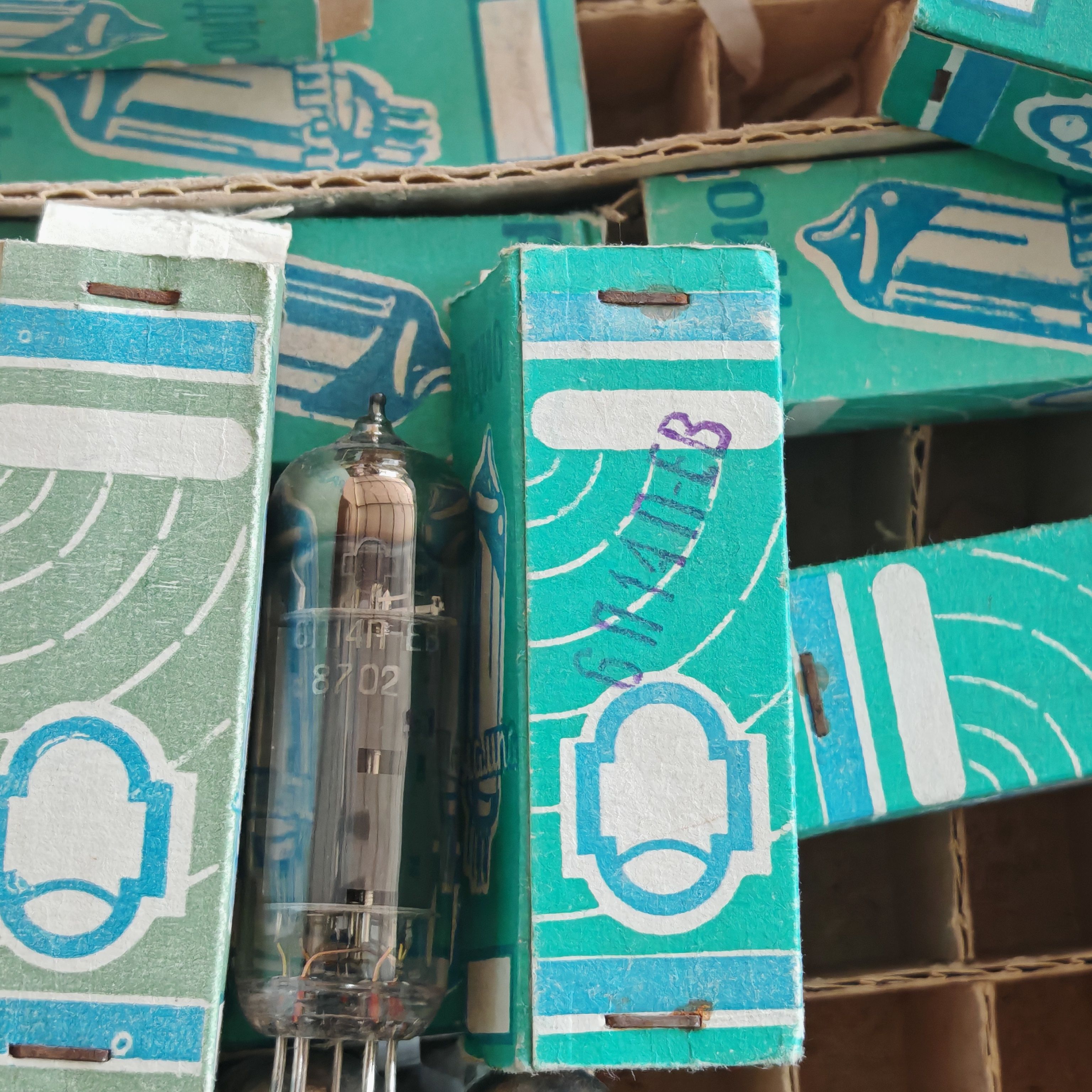 毒声高品质苏联6n14n-EB直接代EL84/6P14/6BQ5电子管   单支价格