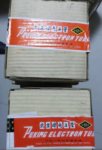 全新 原盒 北京6J1电子管 J级，大量现货 6AK5 EF95 5654