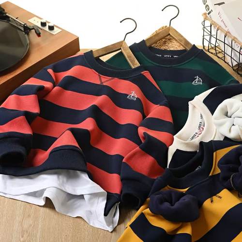 YR25LVS1121假两件加绒卫衣