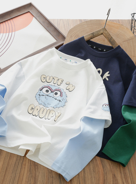 UKA123双纱假两件打底衫