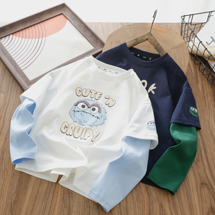 UKA123双纱假两件打底衫