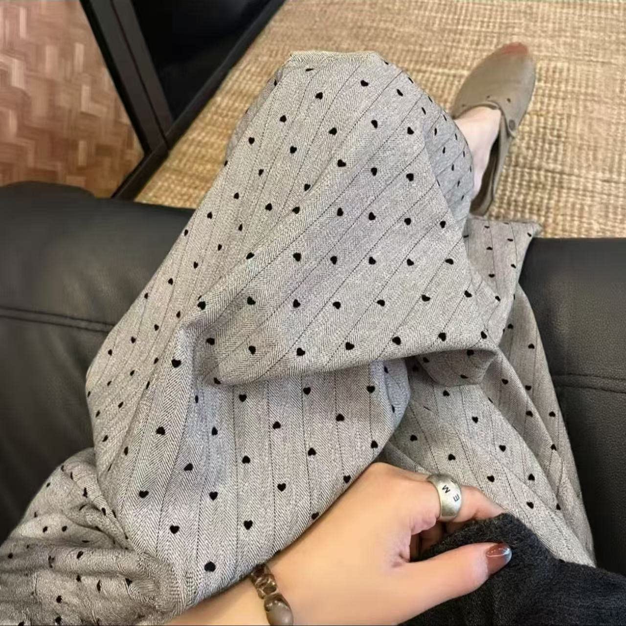 LY26080夏款女棉绸裤（清）