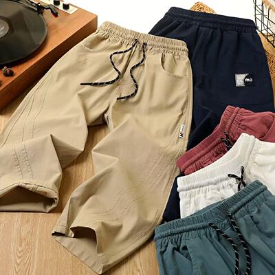 YR26LVS1204拼接棉麻长裤