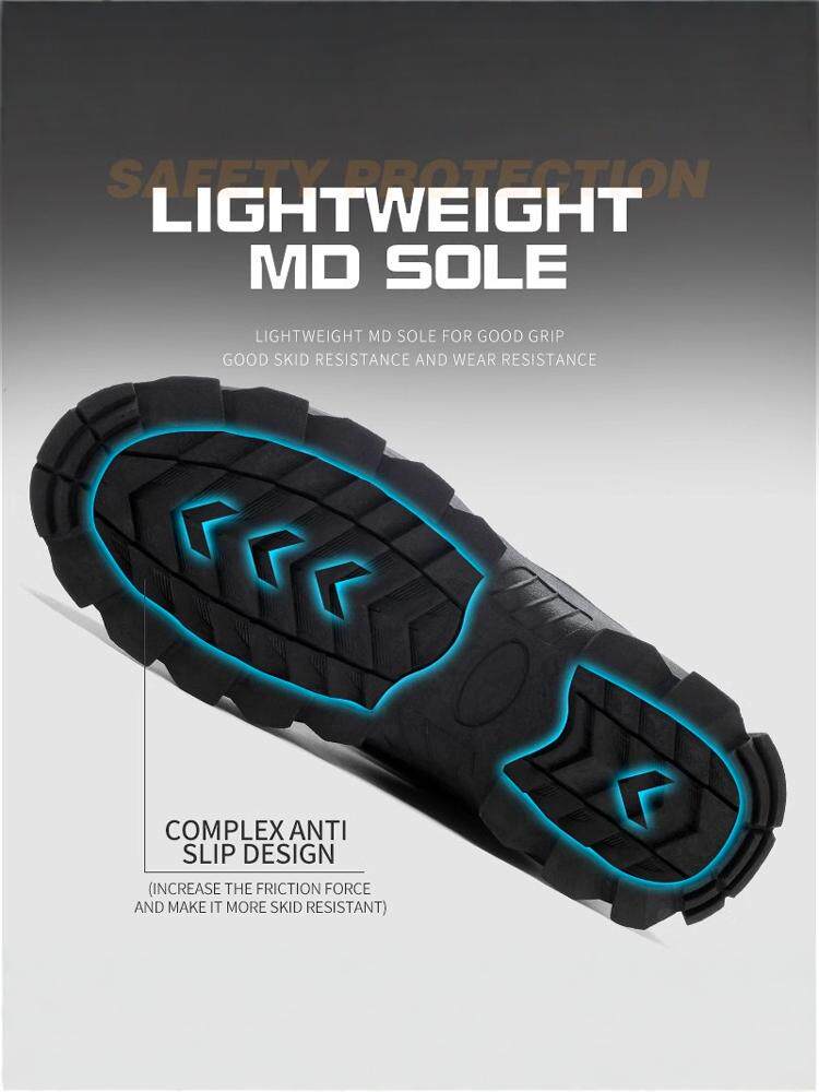 GERMANY IMPORTED HIGH-GRADE LABOR PROTECTION SHOES MENS FOUR SEASONS ANTI-SMASHING AND ANTI-PUNCTURE STEEL TOE 3537 CONSTRUCTION SITE WEAR-RESISTANT THREE-PROOF MARTIN BOOTS