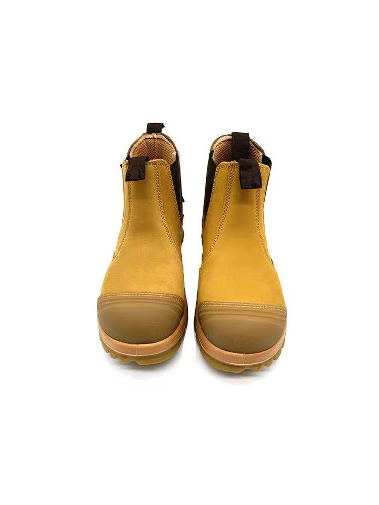 LABOR PROTECTION SHOES IMPORTED FROM GERMANY ANTI-SMASHING ANTI-PUNCTURE STEEL TOE CONSTRUCTION SITE WEAR-RESISTANT SENIOR WORK MARTIN BOOTS TOE LAYER OF PURE COWHIDE