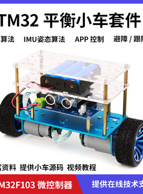 STM32小车 两轮平衡小车 智能小车 双轮机器人套件 学习开源教程