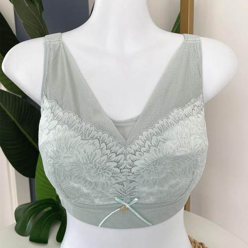 大码文胸95C薄款200斤胖mm大胸显小抹胸式内衣38D大罩105E胸罩