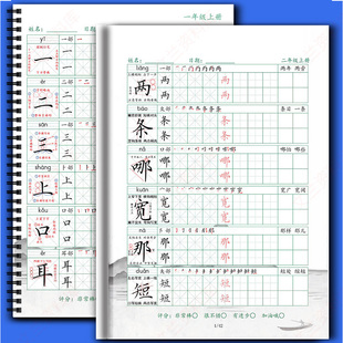 人教小学一二三四五六年级同步生字精讲解析硬笔书法培训班练字帖