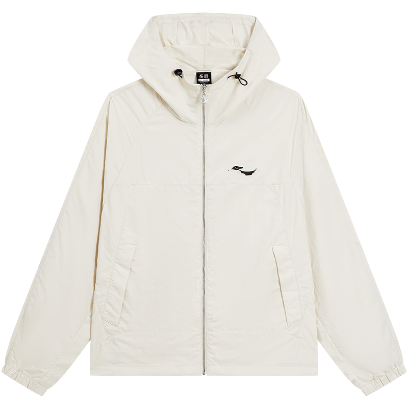 范丞丞亲设款丨特步外套男女25新款秋季情侣户外宽松薄款梭织夹克