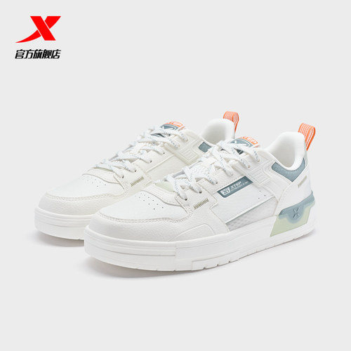 特步裂变|板鞋男鞋2025年秋冬新款透气轻便休闲鞋子976219310036