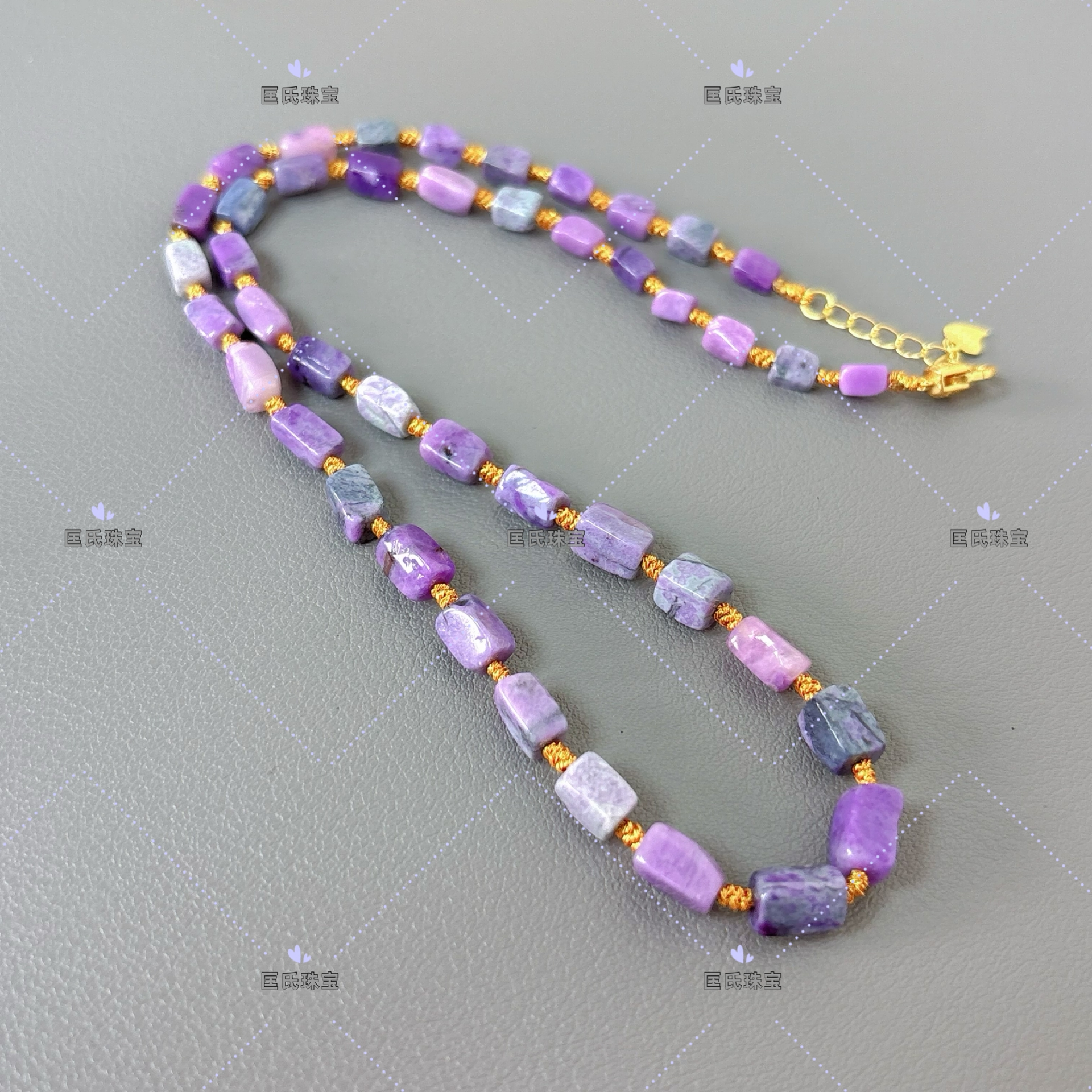 匡氏珠宝 舒俱来香芋随形方糖项链 Z-HL-A2992(多样性发货)