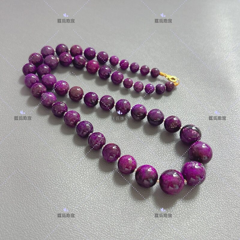 匡氏珠宝 殿堂级舒俱来老油帝王紫塔链 Z-HL-A3700(多样性发货)