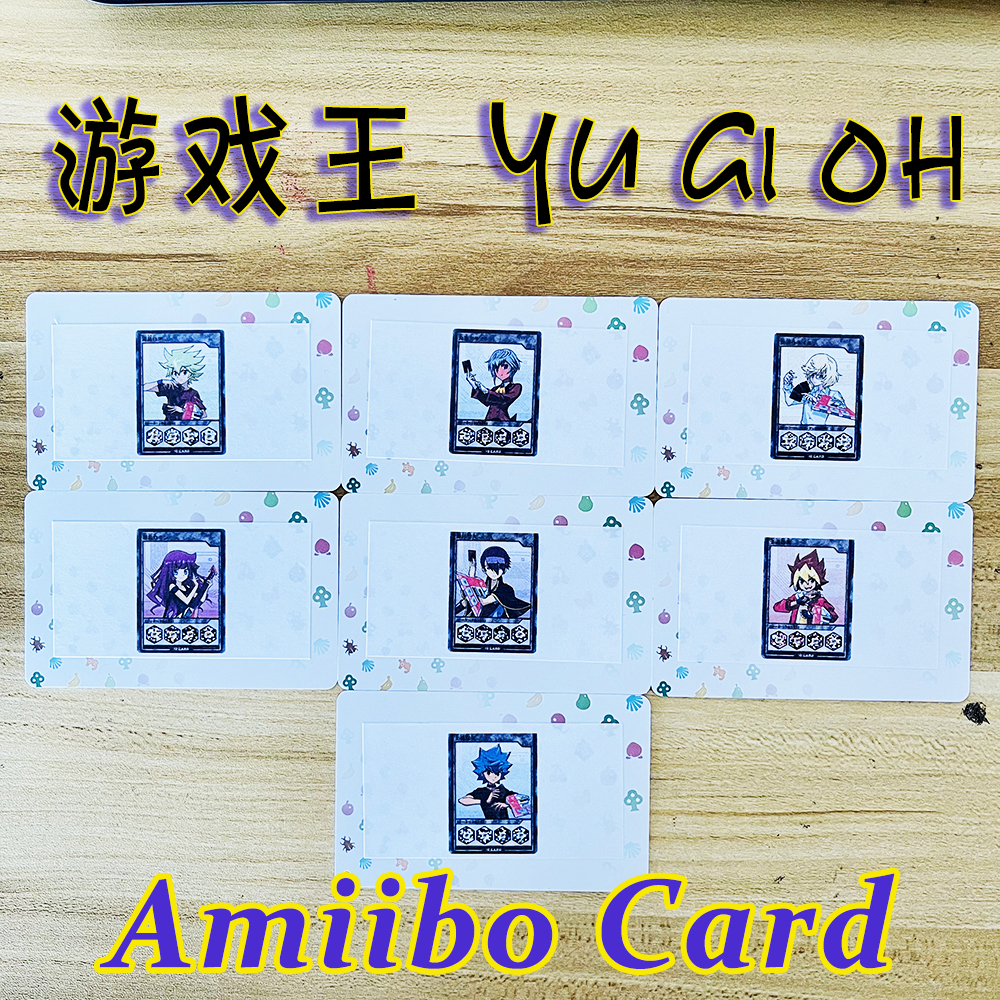 SWITCH游戏王yu-gi-ho联动amiibo卡特典决斗任天堂游戏全款7张
