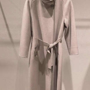 歌家商场同款 羊毛毛呢大衣女EWF364D019 2025秋冬新款